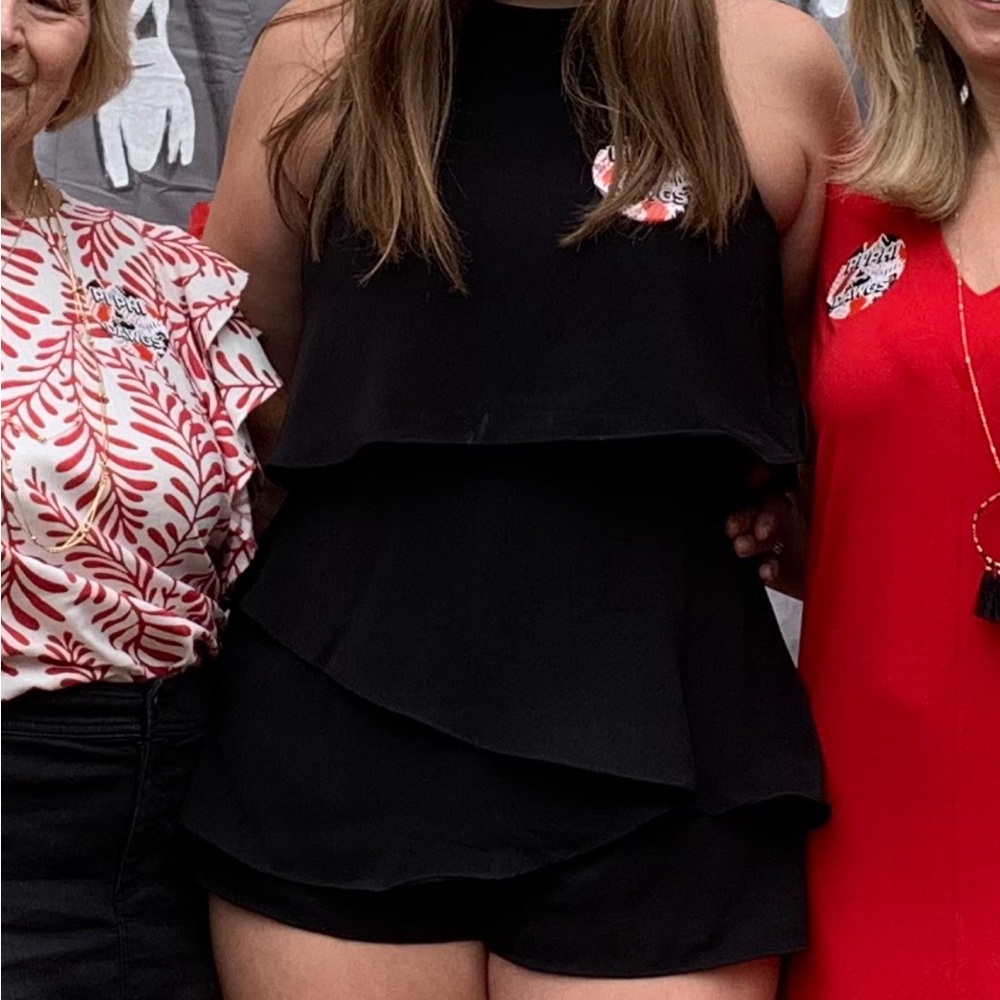 Do+Be Black High Neck Romper - image 6